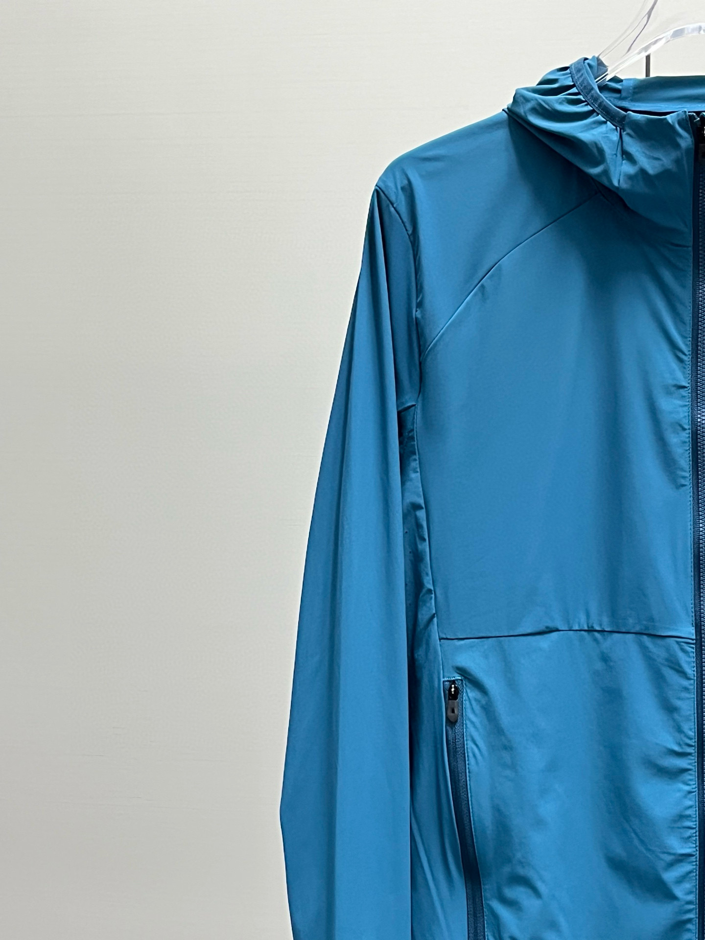 TNF丨北面巅峰系列透气连帽防晒衣 黑色 深蓝 卡其 孔雀蓝