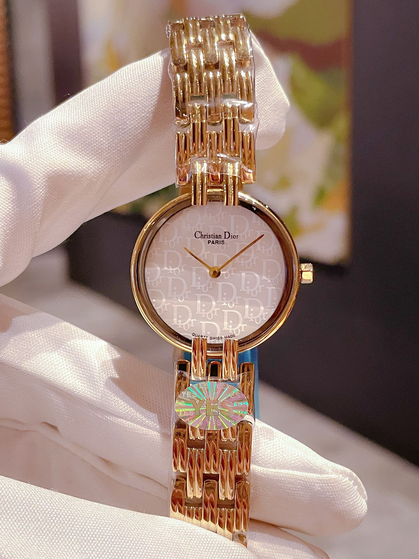白金同价日本中古宝藏手表Dior迪奥时尚魔头女表上手巨推啊变盘尺寸28mm不大不小简直是女生的最爱是珍珠