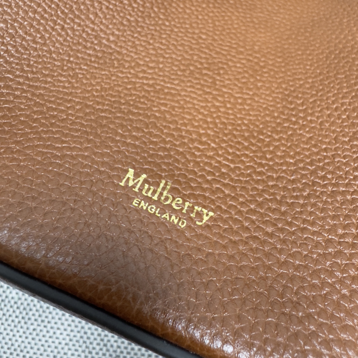 Purchasing-grade mulberry Islington bucket bag has been shipped, brown