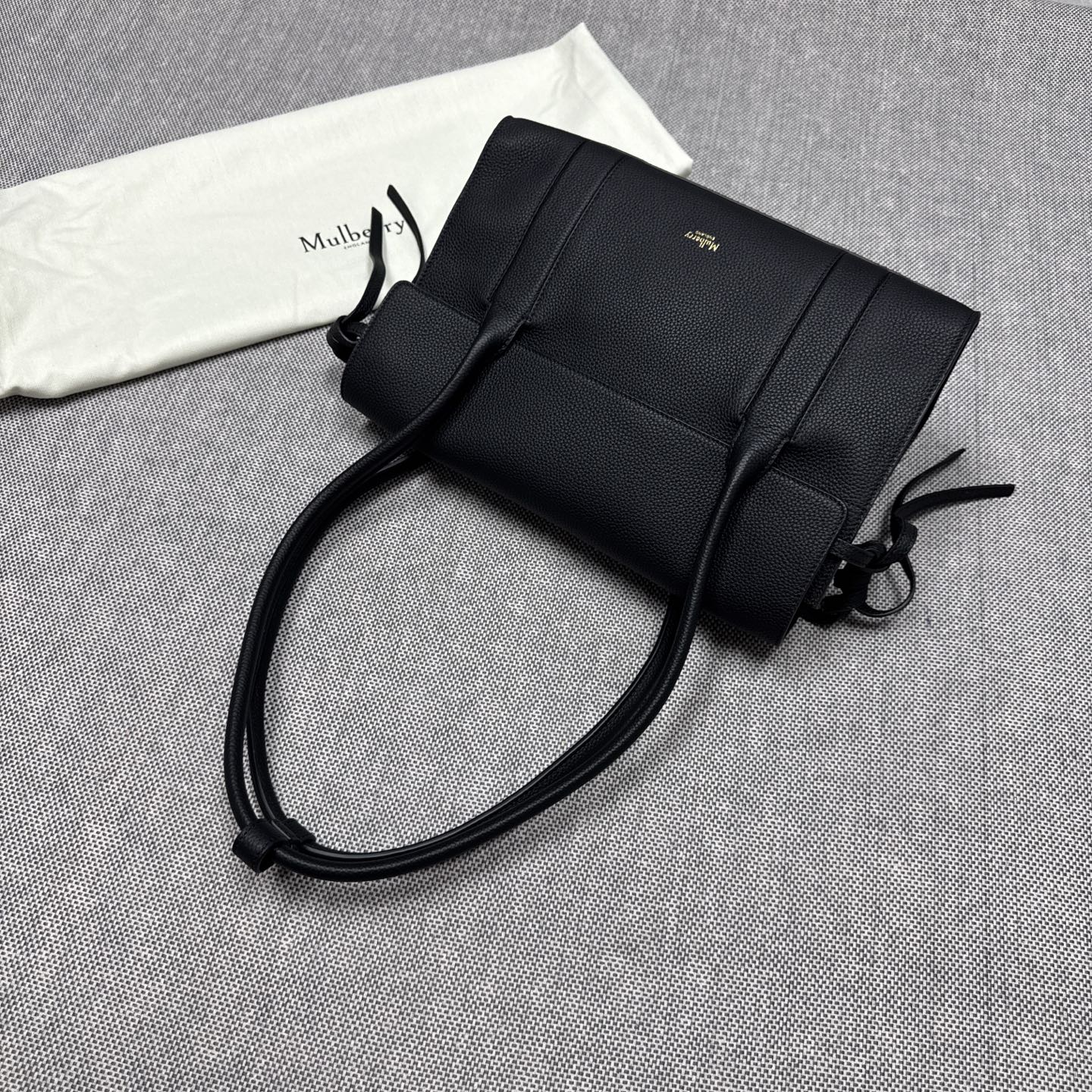 Mulberry's latest loose and modern Bayswater bag.
