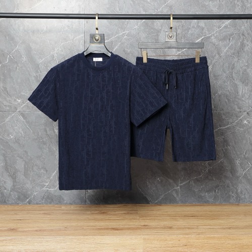 Dior Conjunto Casual de Verano para Hombre con Logotipo en Jacquard 18 Dior Conjunto Casual de Verano para Hombre con Logotipo en Jacquard