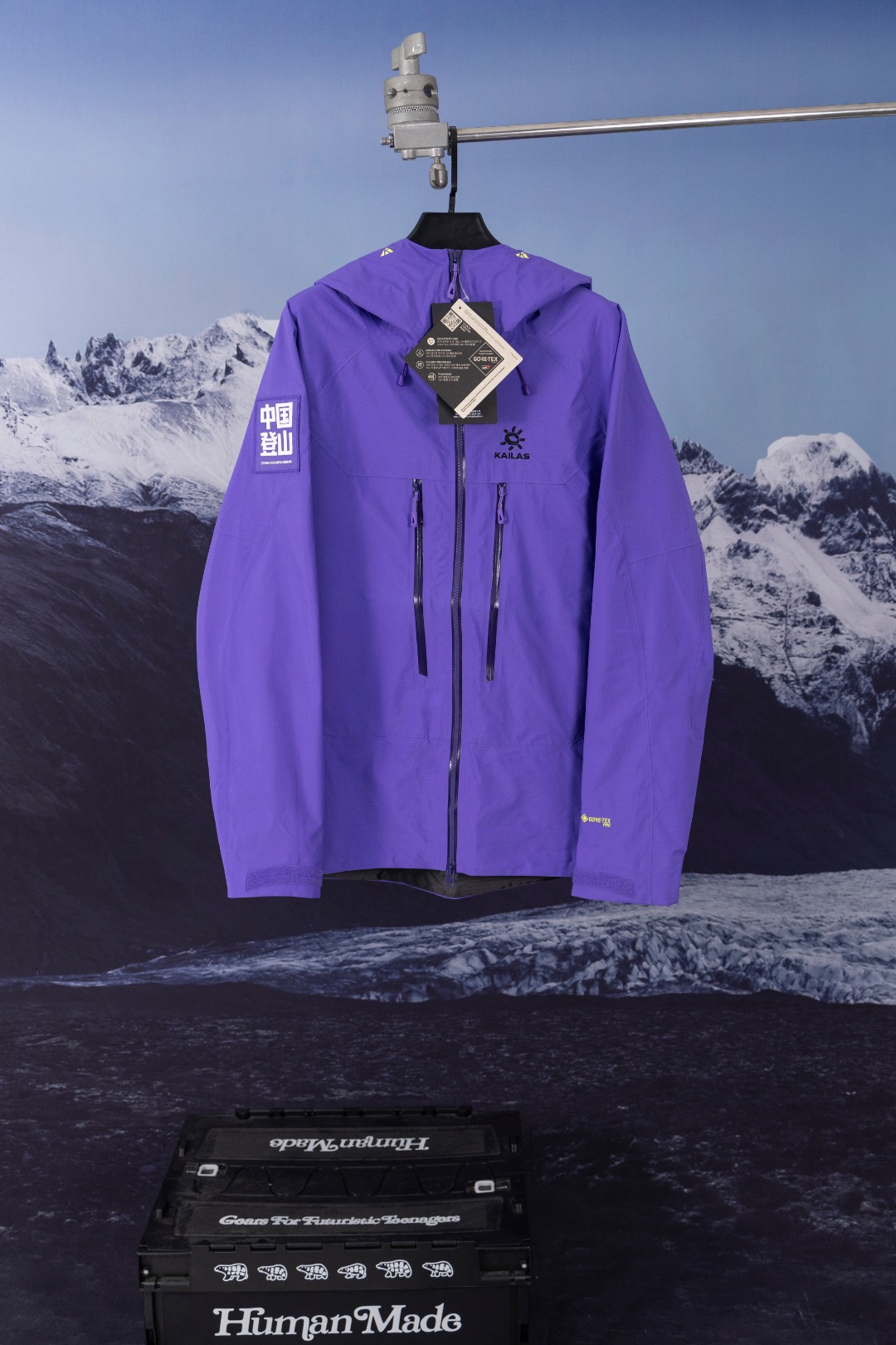 Kailas Mont Q60 Chaqueta de Montaña Impermeable y Transpirable para Hombre y Mujer