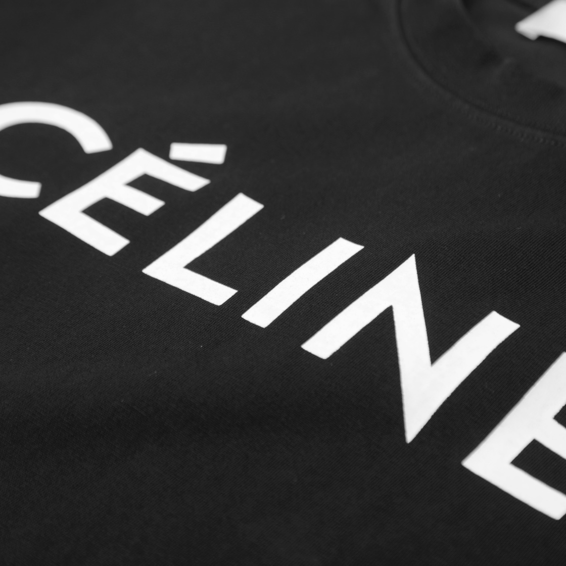 Celine 赛琳 24ss 印花洗水破坏短袖 甄选长绒棉纱