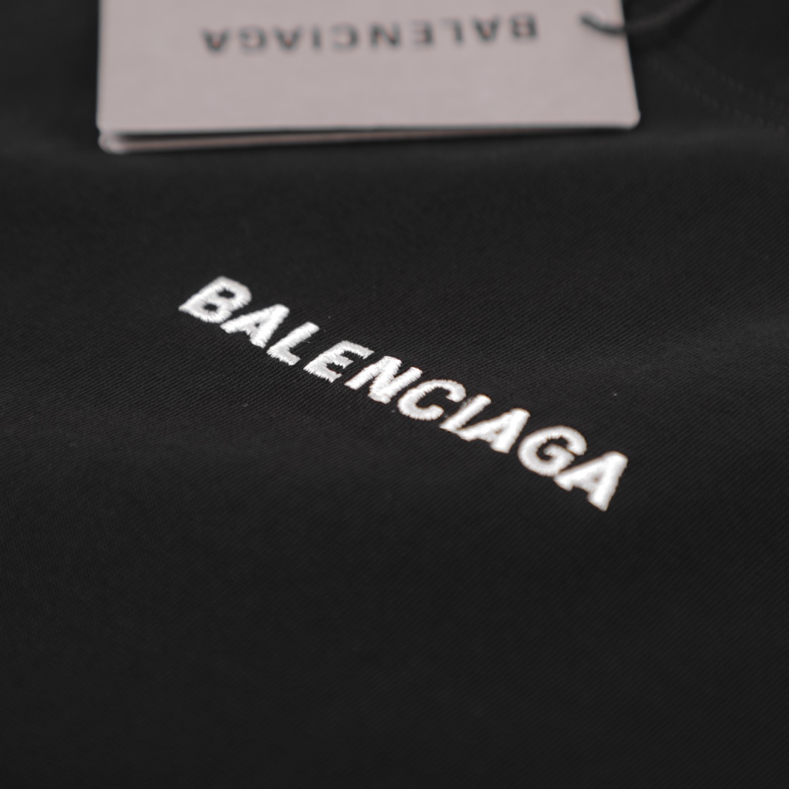 Balenciaga 巴黎世家 24ss 字母刺绣短袖 甄选长绒棉纱