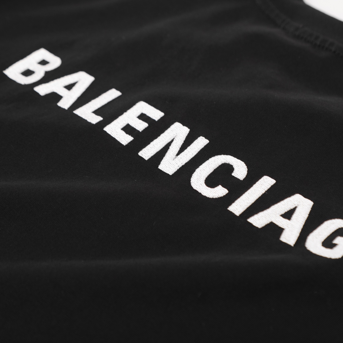 Balenciaga 巴黎世家 24ss 字母刺绣短袖 甄选长绒棉纱