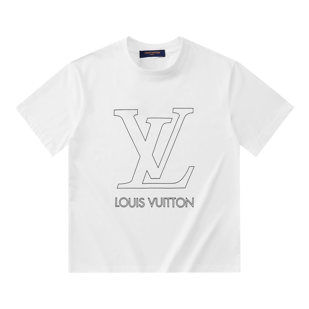 Louis Vuitton路易威登 24ss 印花短袖