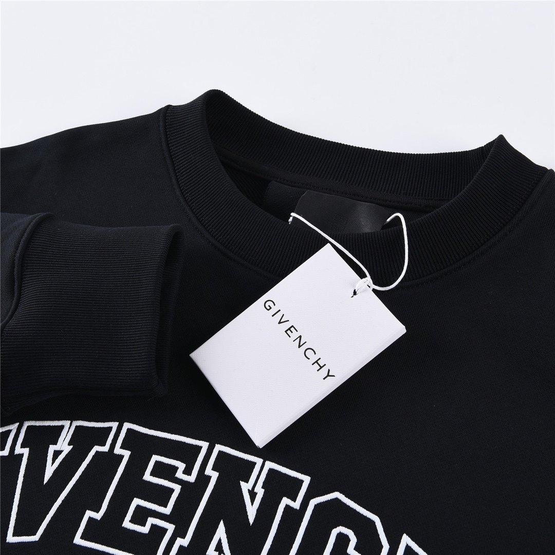 16纪梵希Givenchy 24FW 经典英文刺绣卫衣