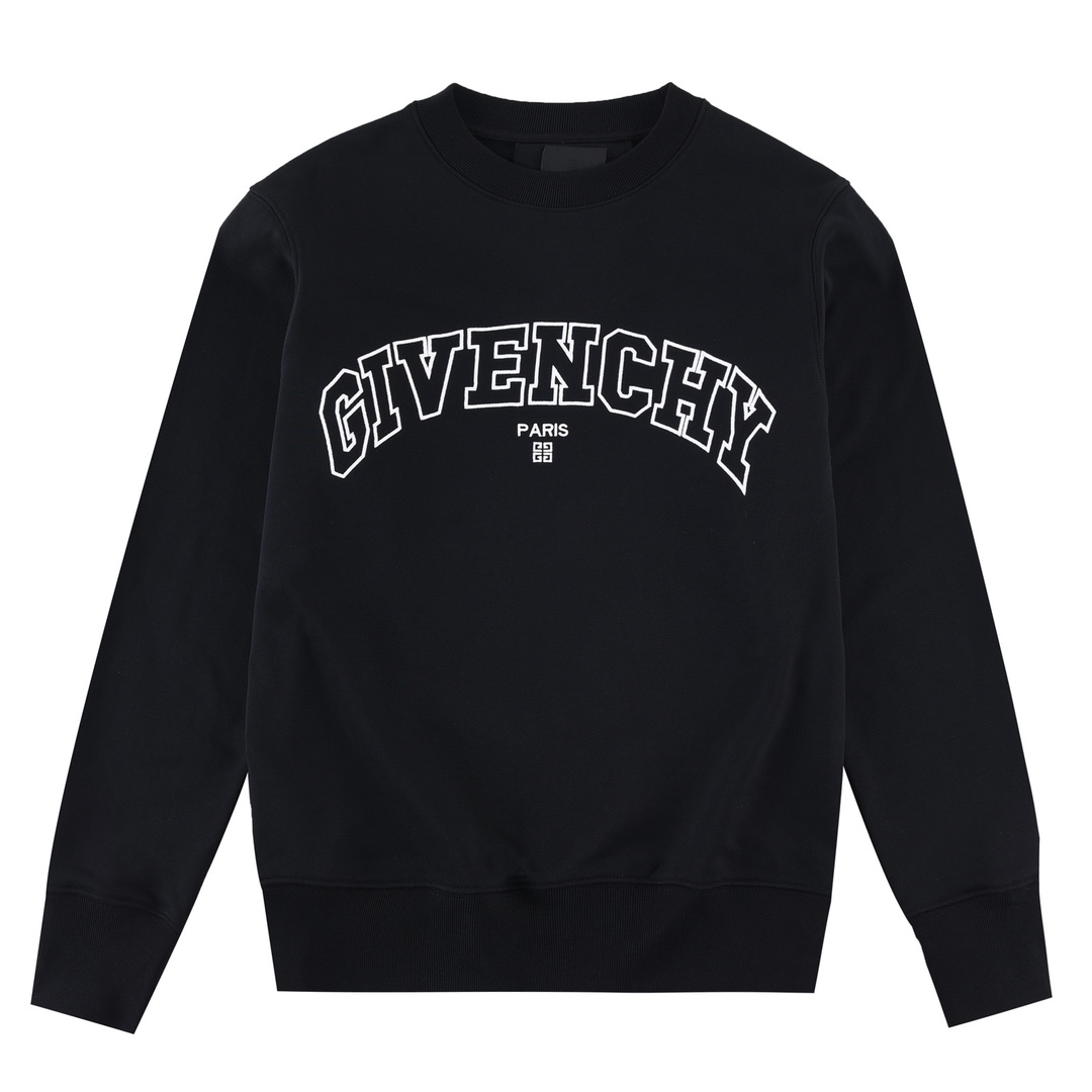 16纪梵希Givenchy 24FW 经典英文刺绣卫衣