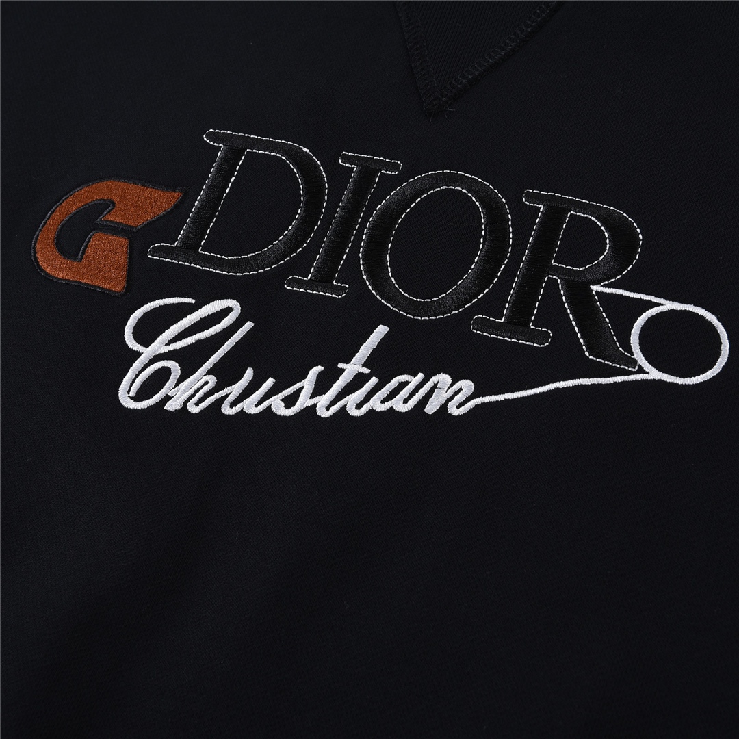 16迪奥Dior 经典款别针刺绣卫衣