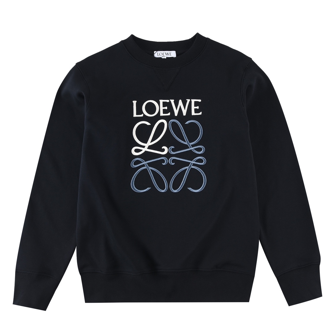 16罗意威Loewe 经典款logo立体刺绣卫衣