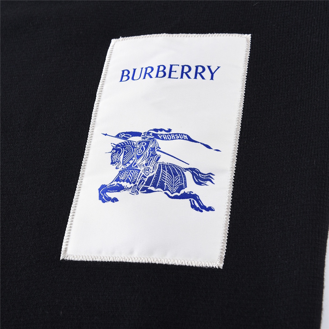 20burberry 巴宝莉 战马标签贴饰毛衣