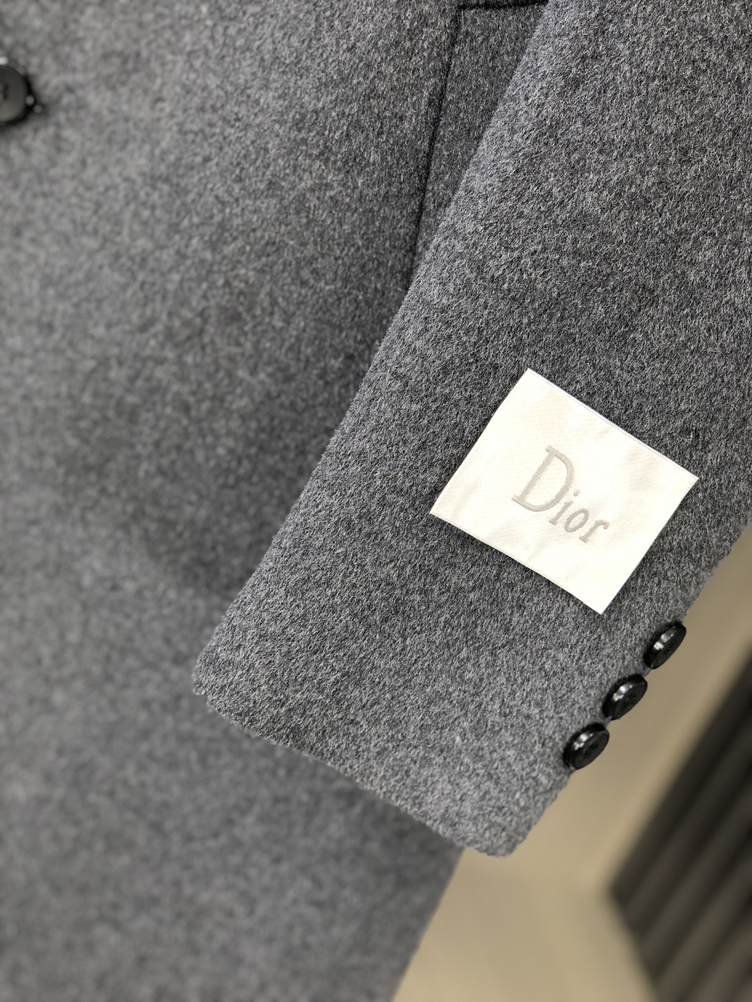 Dior️穿260斤2024秋冬新款男士羊绒肯希顿大衣内胆搭配羽绒️拆卸这款大衣堪称时尚与品质的完美结合