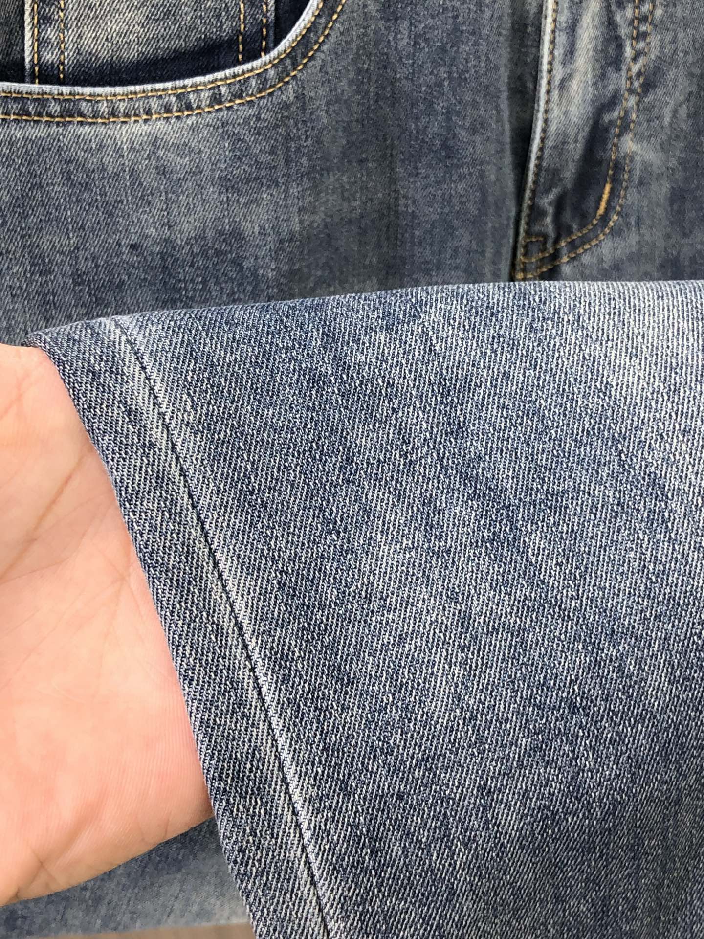 Prada Men's Jeans - Heavy Washed Denim, Soft & Comfortable, Various Sizes 8 i1747218433308 1975 0 6