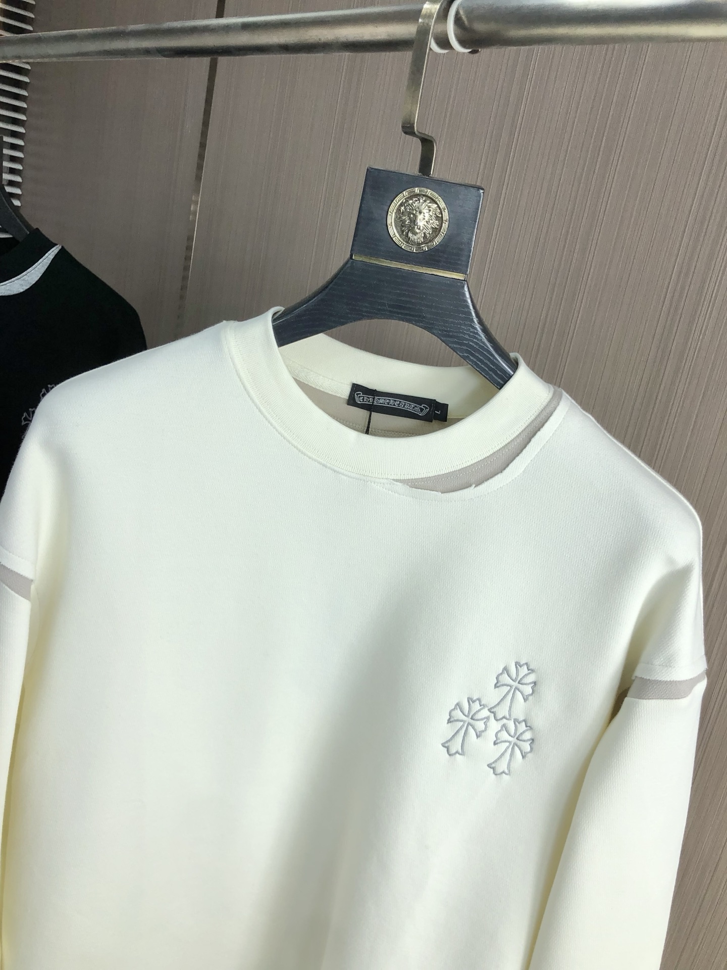 。克罗心。2025秋冬新款字母logo针织棉卫衣T恤 渠道精品！都市系列产物，奢华程度满分的字母logo