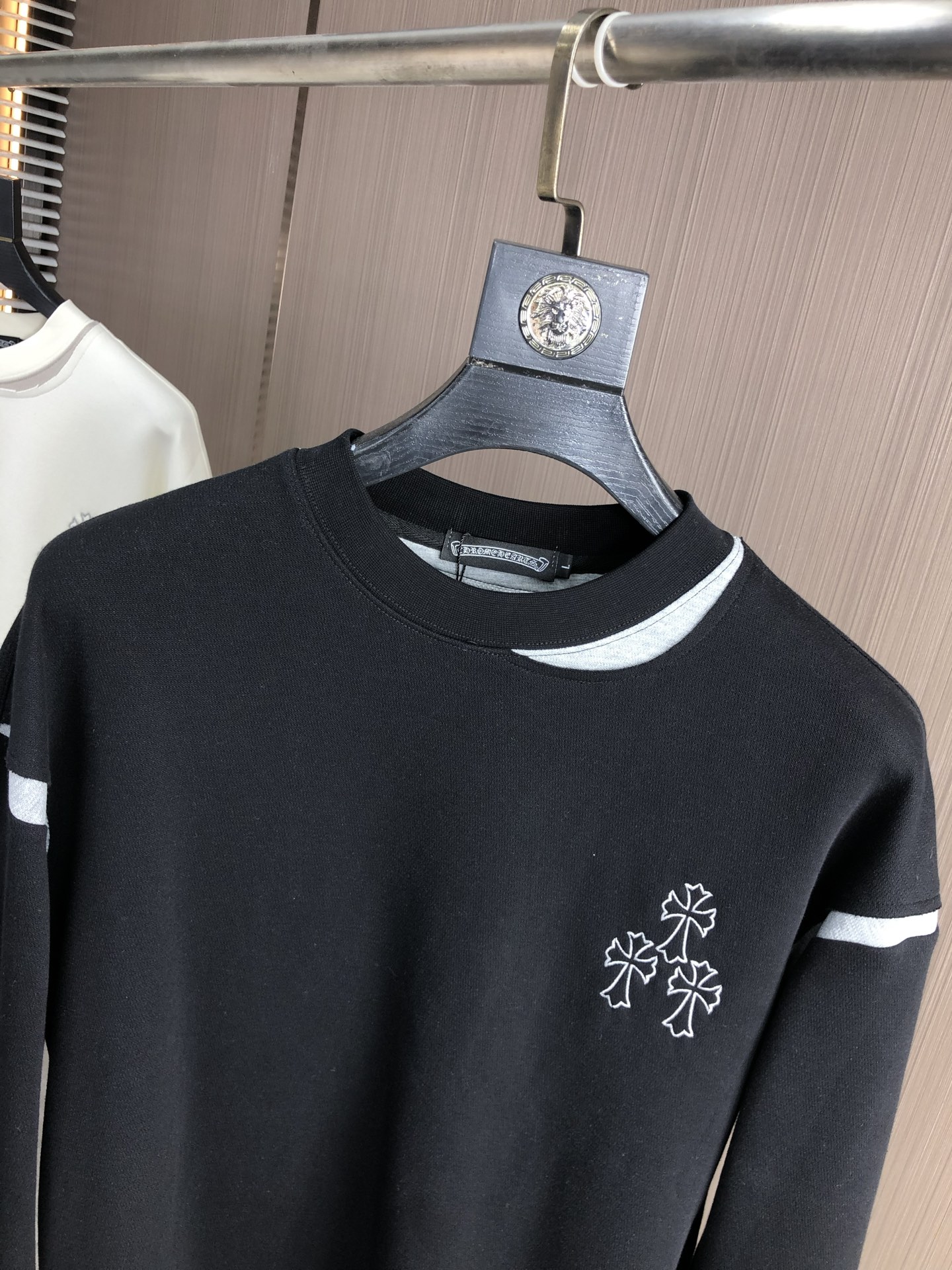 。克罗心 2025秋冬新款字母logo针织棉卫衣T恤 渠道精品！都市系列产物，奢华程度满分的字母logo