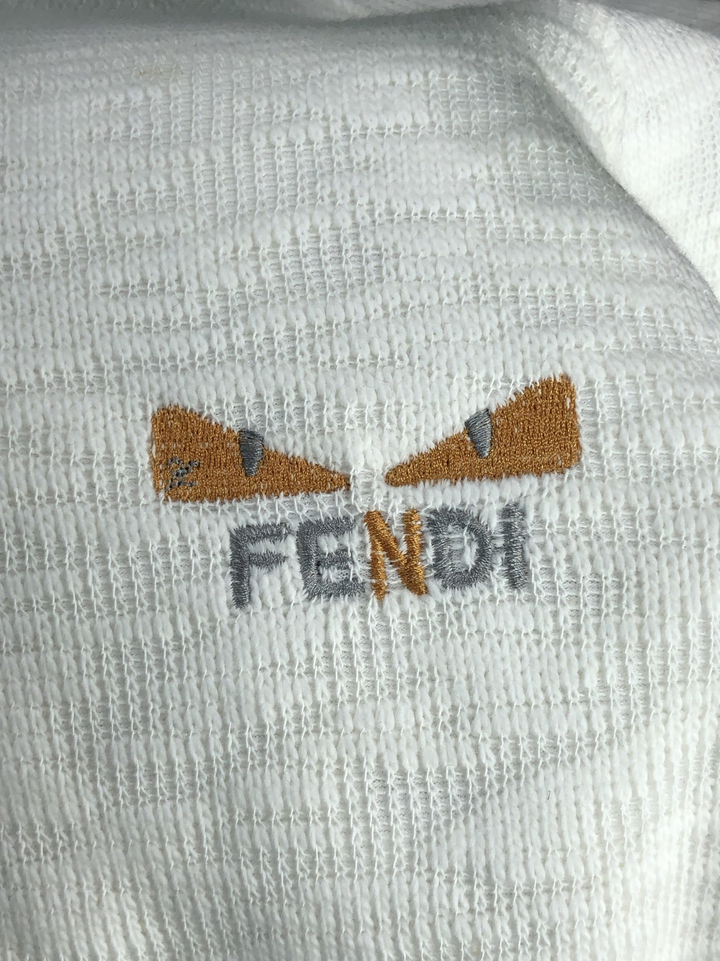 。芬迪。2025秋冬新款字母logo针织棉卫衣T恤 渠道精品！都市系列产物，奢华程度满分的字母logo元