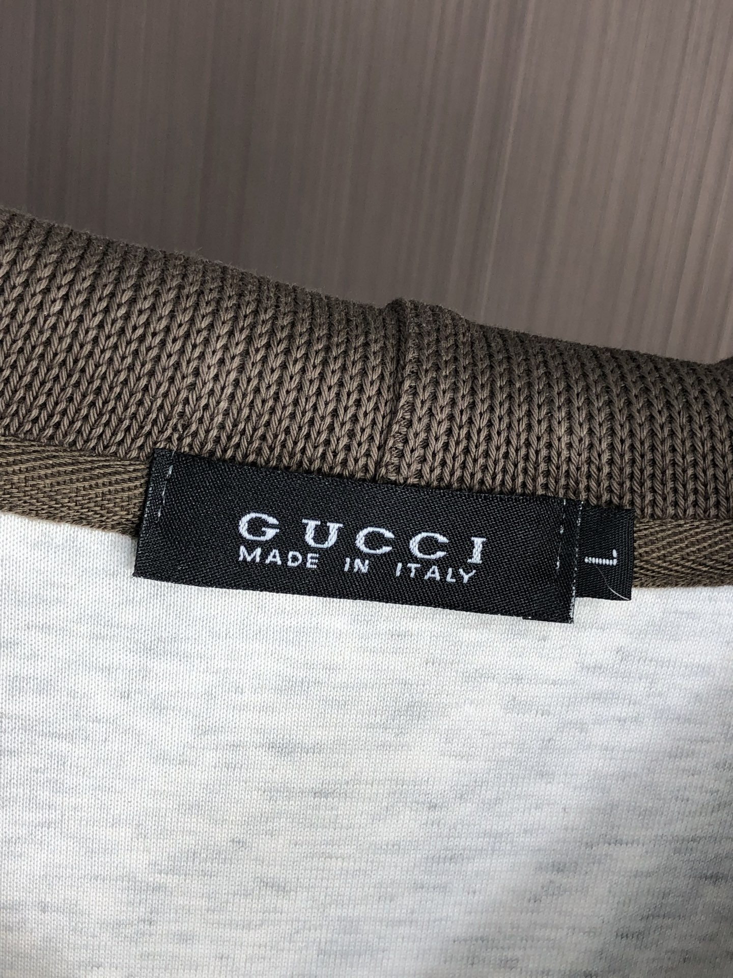 。Gucci。2025秋冬新款字母logo针织棉卫衣T恤 渠道精品！都市系列产物，奢华程度满分的字母lo
