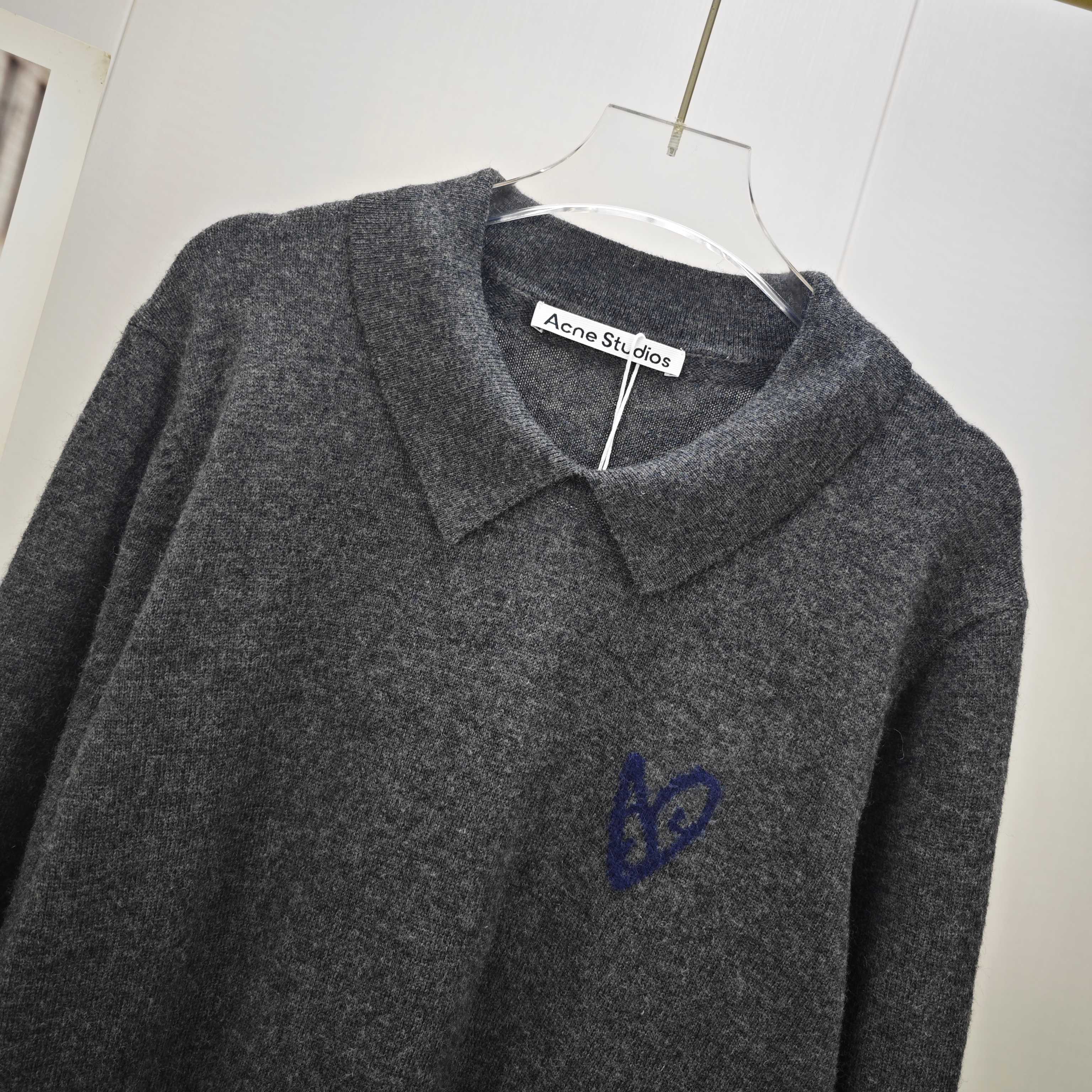 High-End Women’s Clothing: ACNE25 Heart-Weaving Wool Needles for Autumn Customization - 图片 4