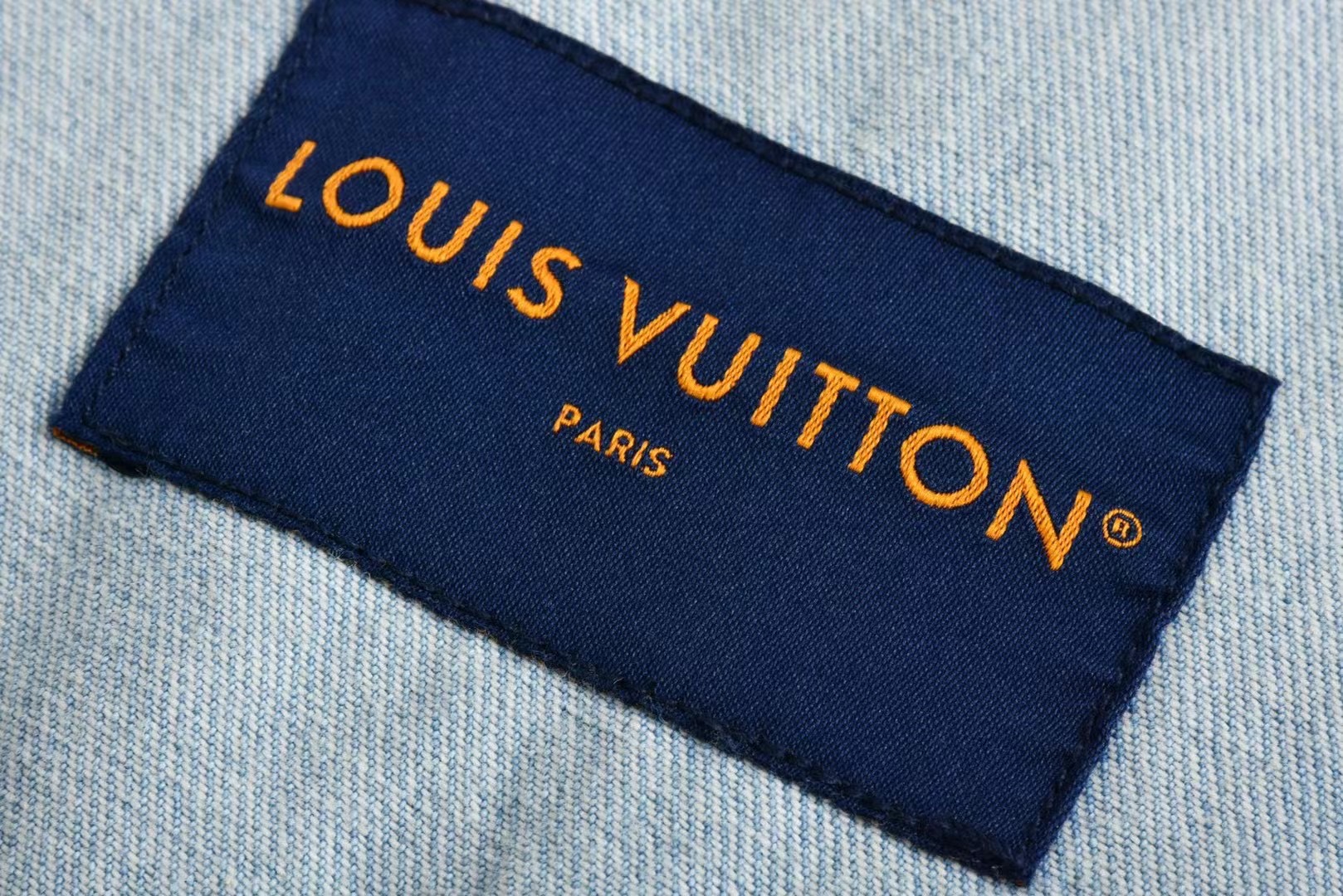 Louis Vuitton Denim Jacket, Multicolor Square Pattern, Sizes S-XL 7 i1742326397420 1085 0 6