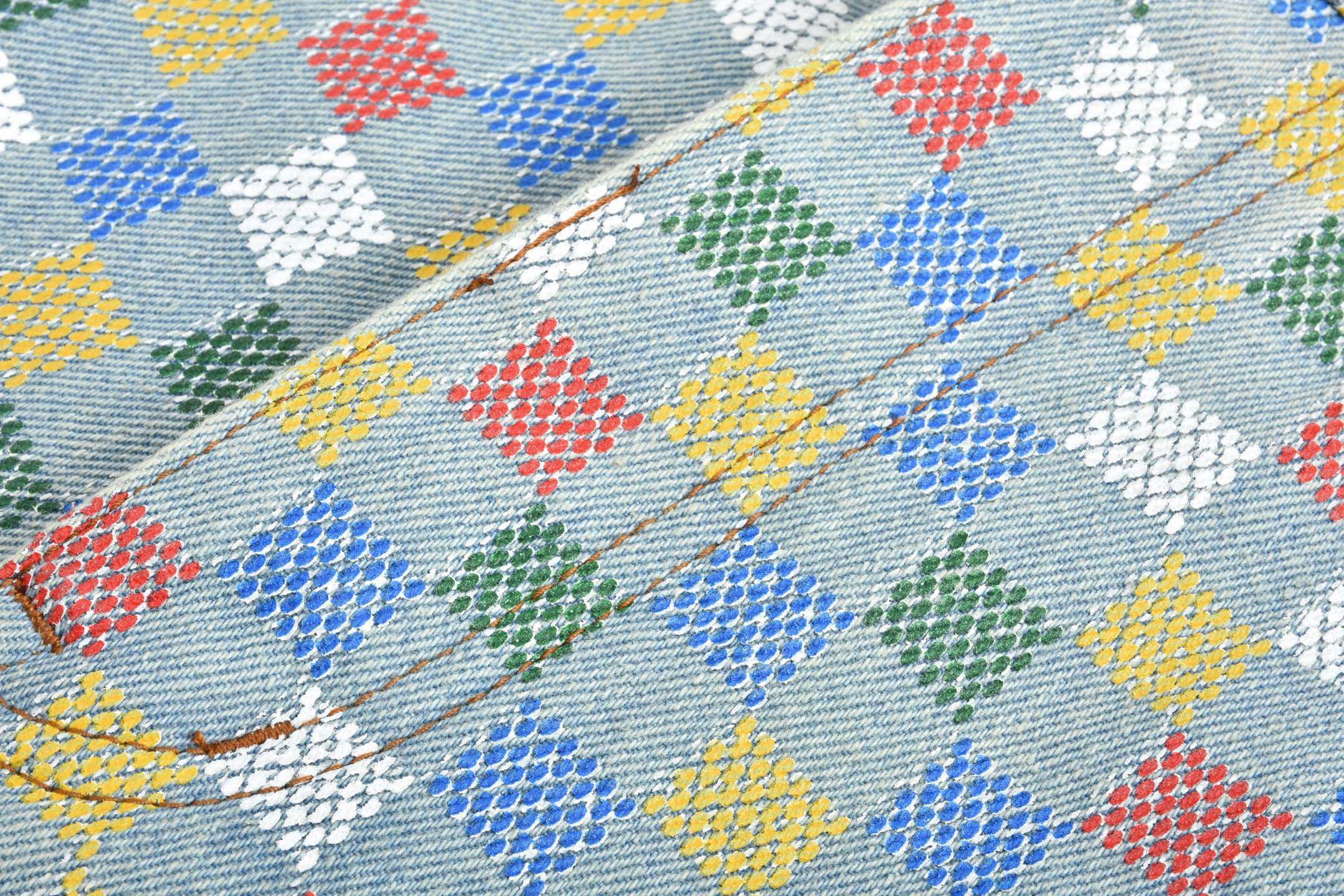 Louis Vuitton Multicolor Pixelated Damier Denim Jeans S-XL 5 i1743055473927 2293 0 3
