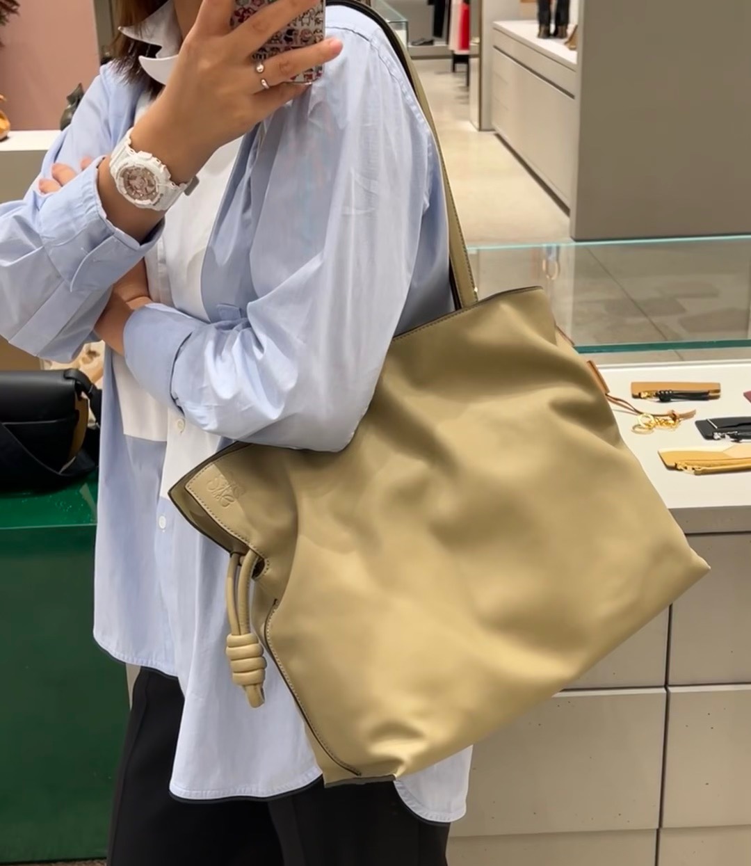 NO:192517,Luojia's new Flamenco large lucky bag, super soft feel, invincible light weight~, new large lucky bag, Flamenco, loewe19860909罗家新款Flamenco 大号福袋 手感超柔软 自重无敌轻～,新款 大号 福袋Flamenco,loewe,Bag