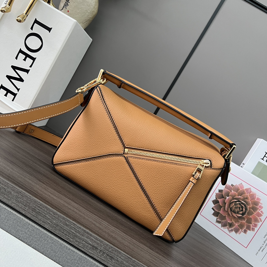 L⊚℮w℮🌟 🔥【杨幂众星同款】Puzzle small（小号24cm）专柜同步🎉采用进口珠地小牛皮运用