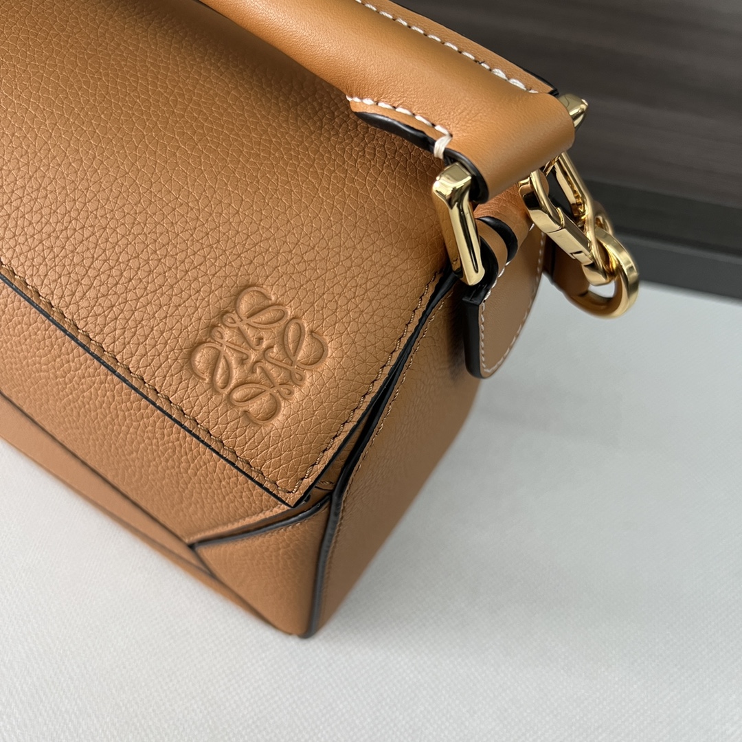 L⊚℮w℮🌟 🔥【杨幂众星同款】Puzzle small（小号24cm）专柜同步🎉采用进口珠地小牛皮运用