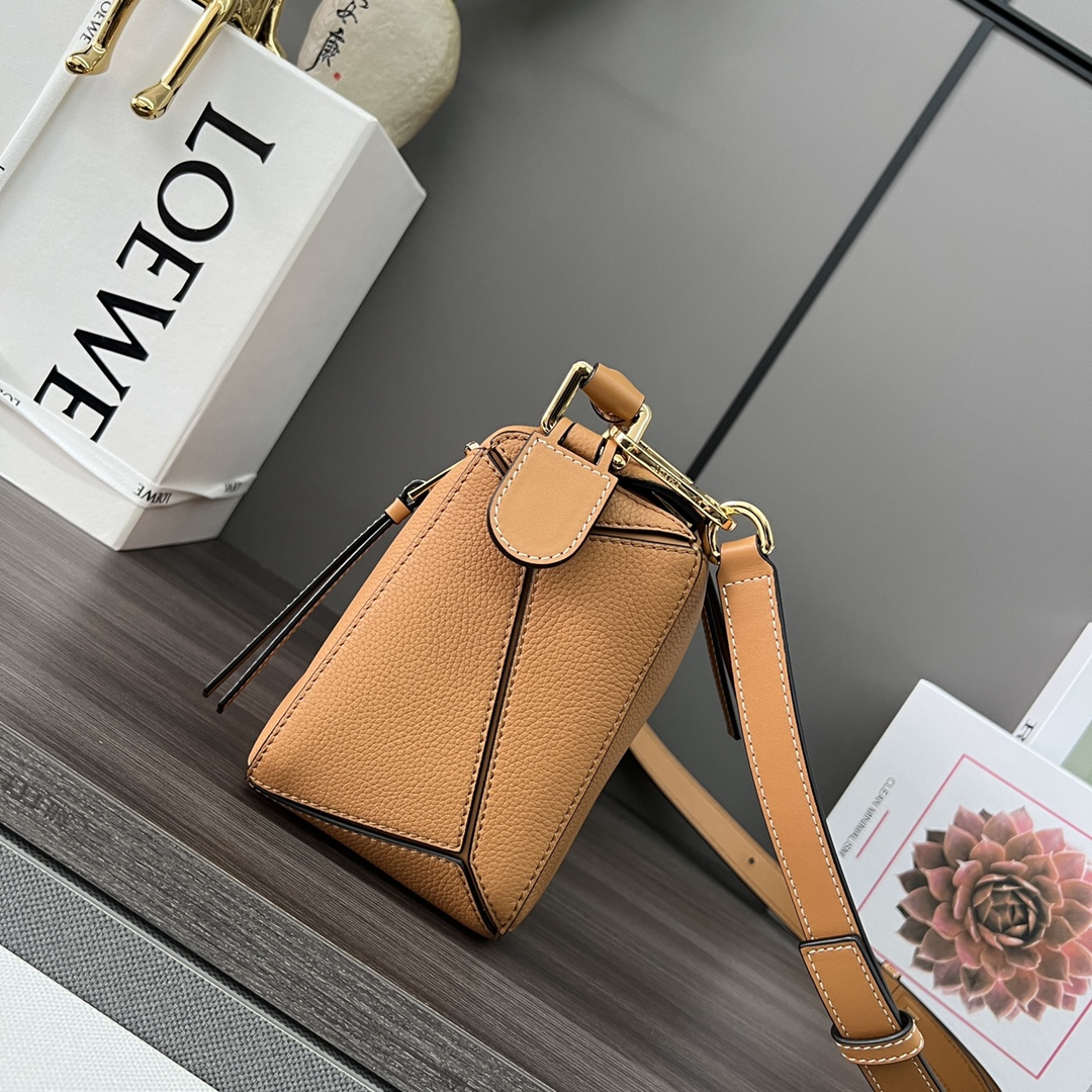 L⊚℮w℮🌟 🔥【杨幂众星同款】Puzzle small（小号24cm）专柜同步🎉采用进口珠地小牛皮运用