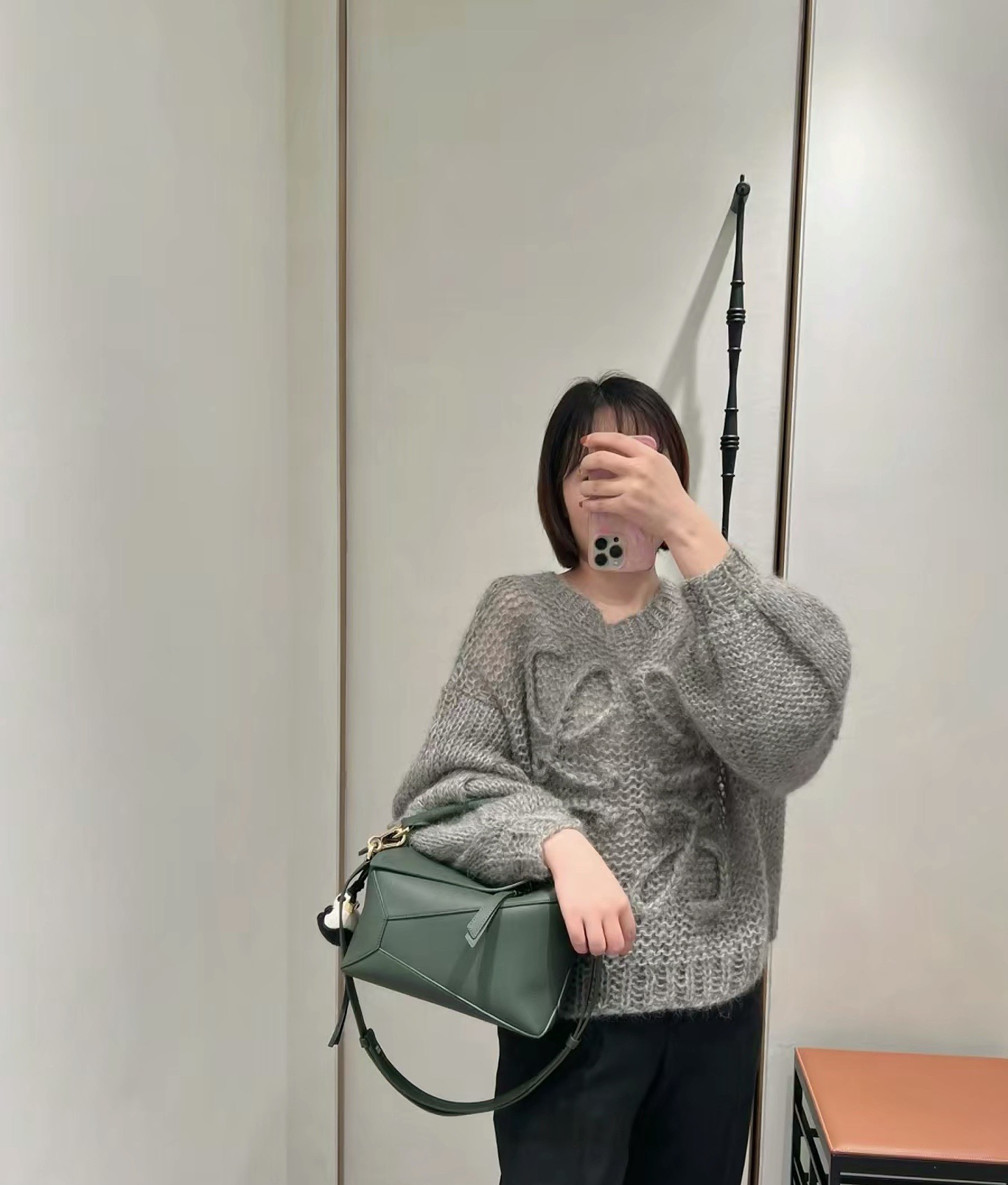 NO:192864,Latest uzzle beautiful color scheme retro green ~ new Puzzle Edge (small), Dolce & Gabbana19860909最新uzzle 绝美配色 复古绿～,新款Puzzle Edge（小号）,Dolce&Gabbana,Bag