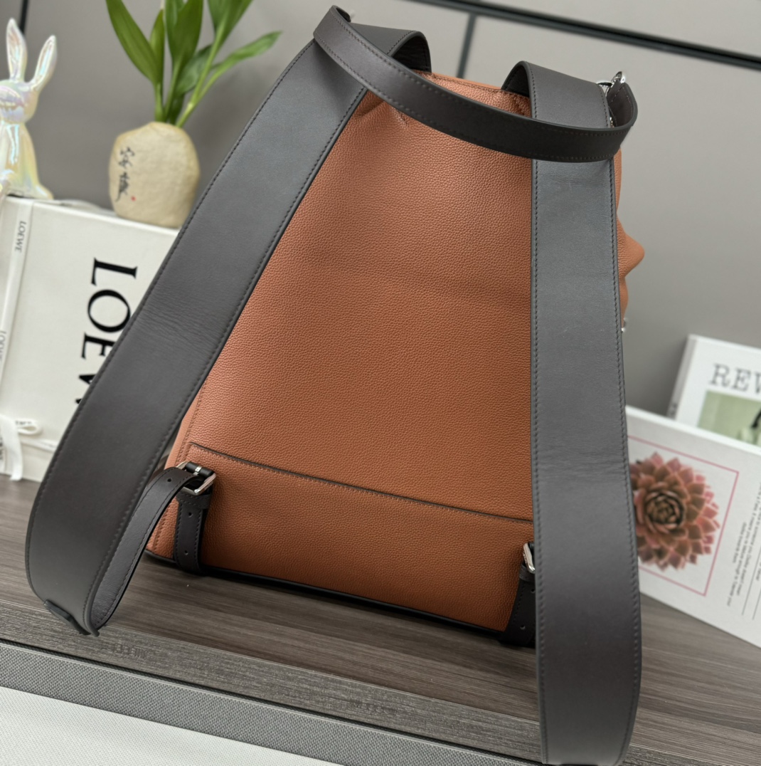 Loewe Goya Backpack in Leather with Adjustable Straps - Unisex Design 4 i1703097802 5830 7