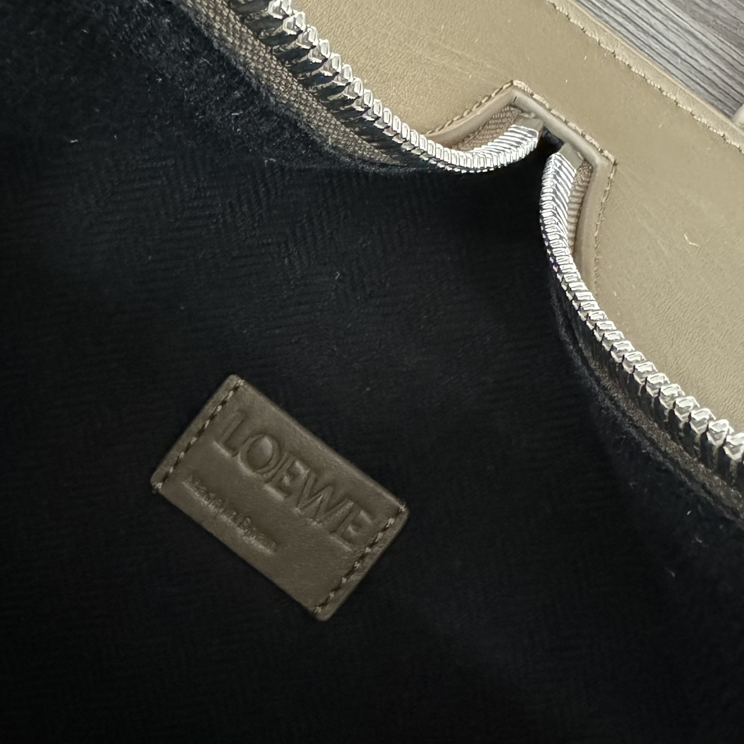 Loewe Large Khaki Leather Backpack for Men - Versatile & Stylish 10 i1703438371 4592 0
