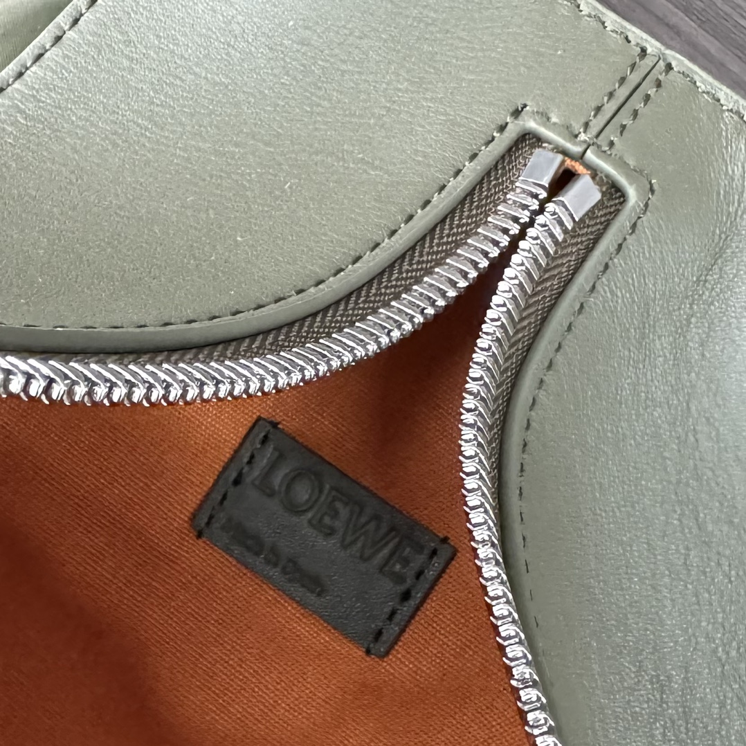 Loewe Small Military Messenger Backpack in Nylon and Calfskin Leather 10 i1703515737 3875 0