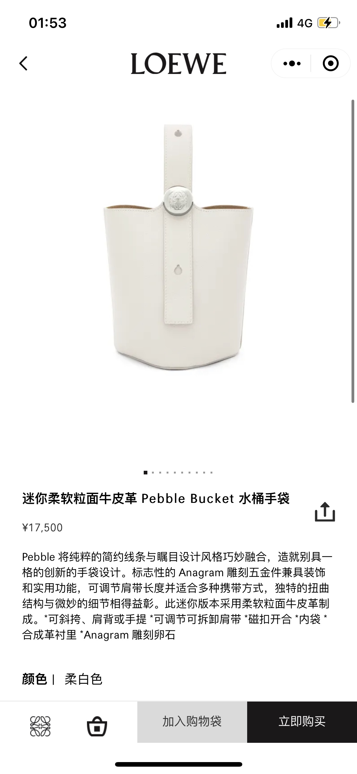 NO:342959,#Official website picture#, new model     Pebble Bucket Bucket19860909#官网图#,新款    Pebble Buc,Bag