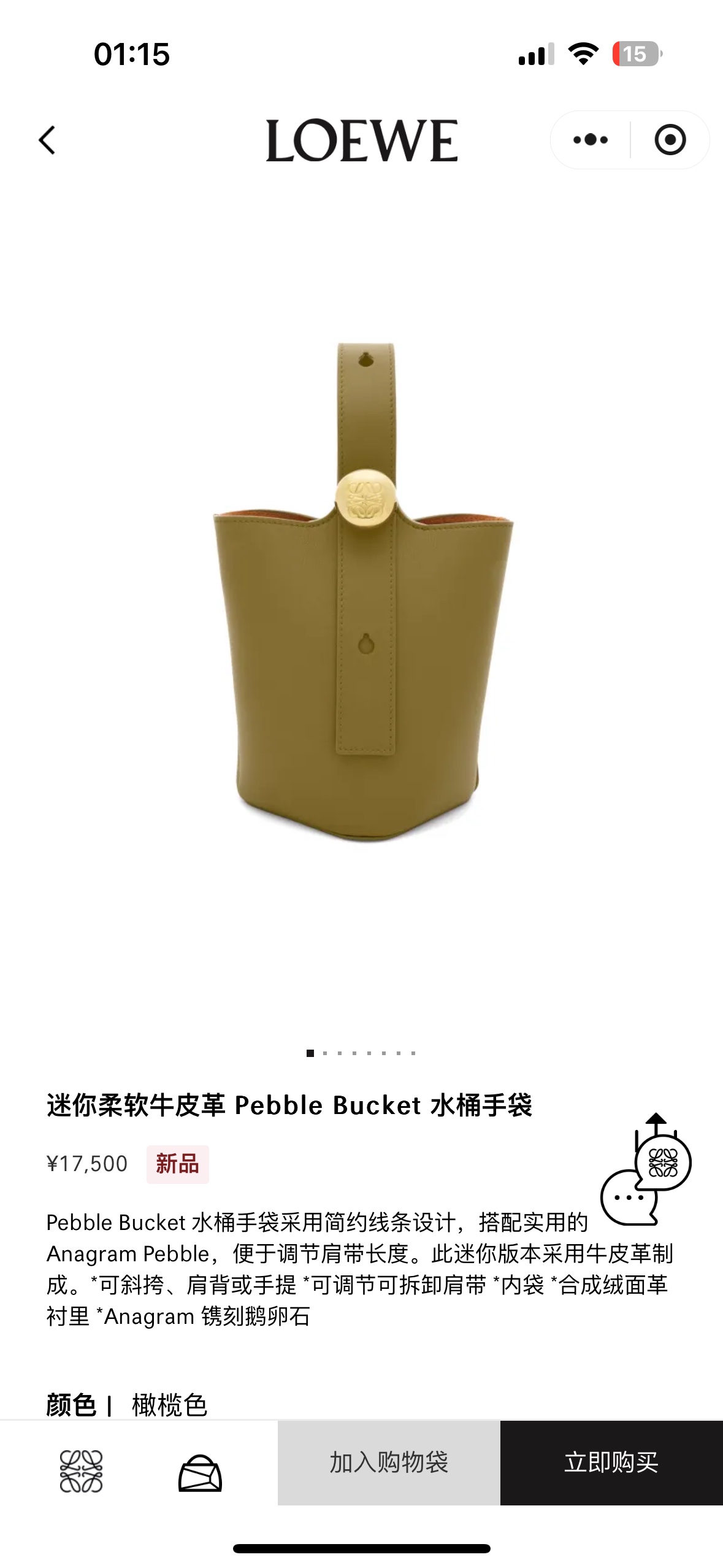 NO:342973,#Official website picture#, new model     Pebble Bucket Bucket19860909#官网图#,新款    Pebble Buc,Bag