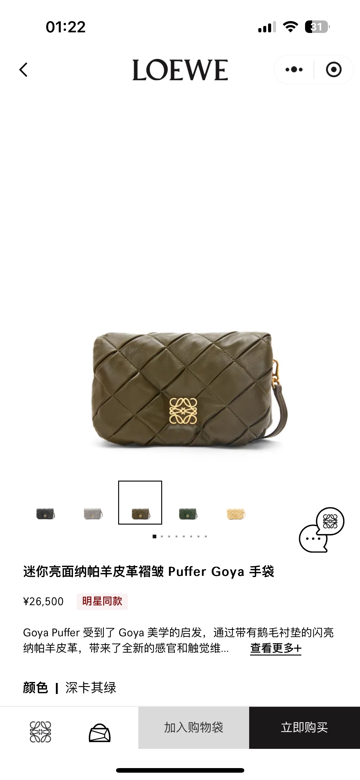 NO:343276,#官网图#,Puffer Goya手袋    #Official website picture#,Puffer Goya handb,Bag
