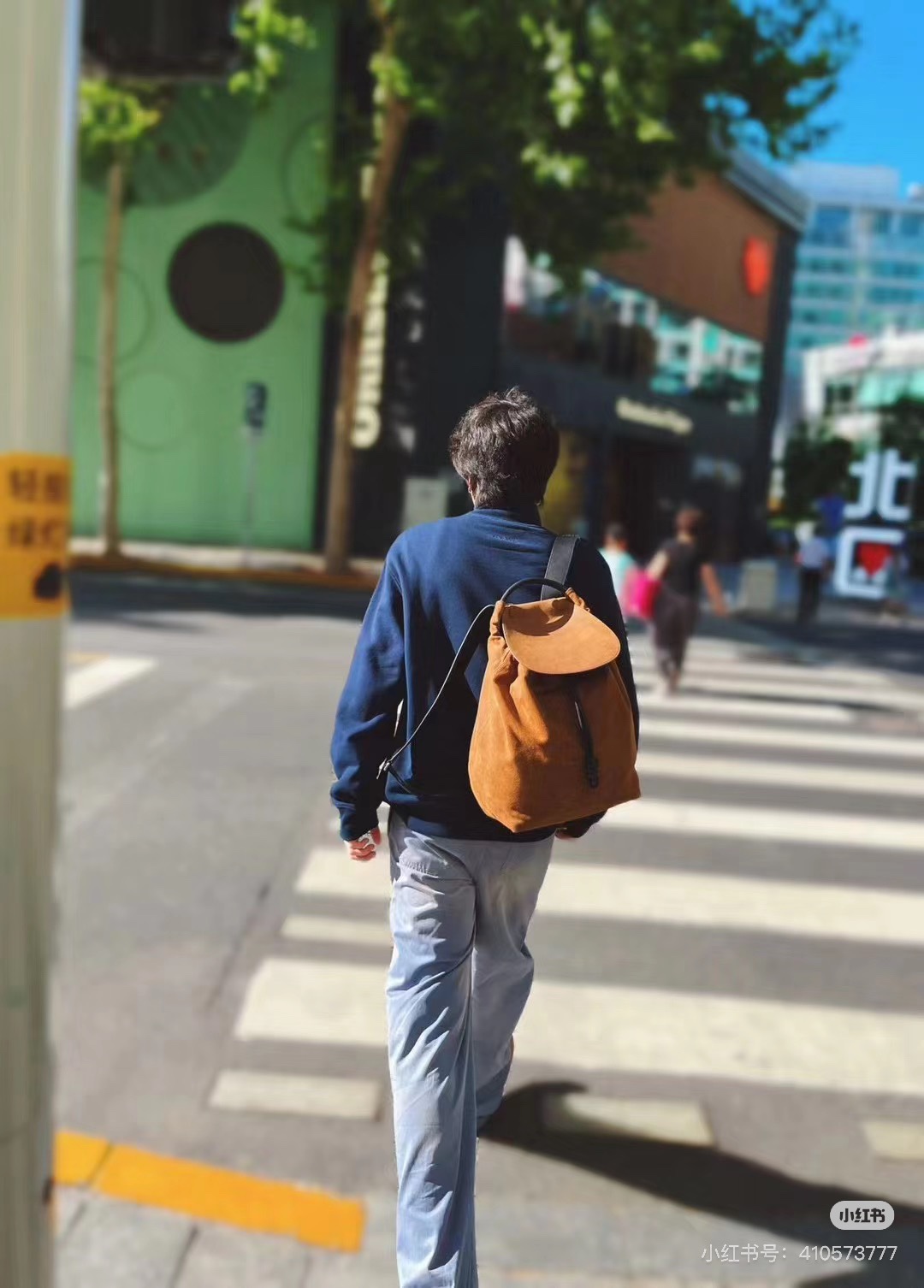 NO:192078,Luojia's new deer leather suede lucky bag backpack with super good texture~Military backpack,loewe,backpacks19860909罗家新款鹿皮绒面 福袋双肩包 质感超好～,Military背包,loewe,backpacks,Bag