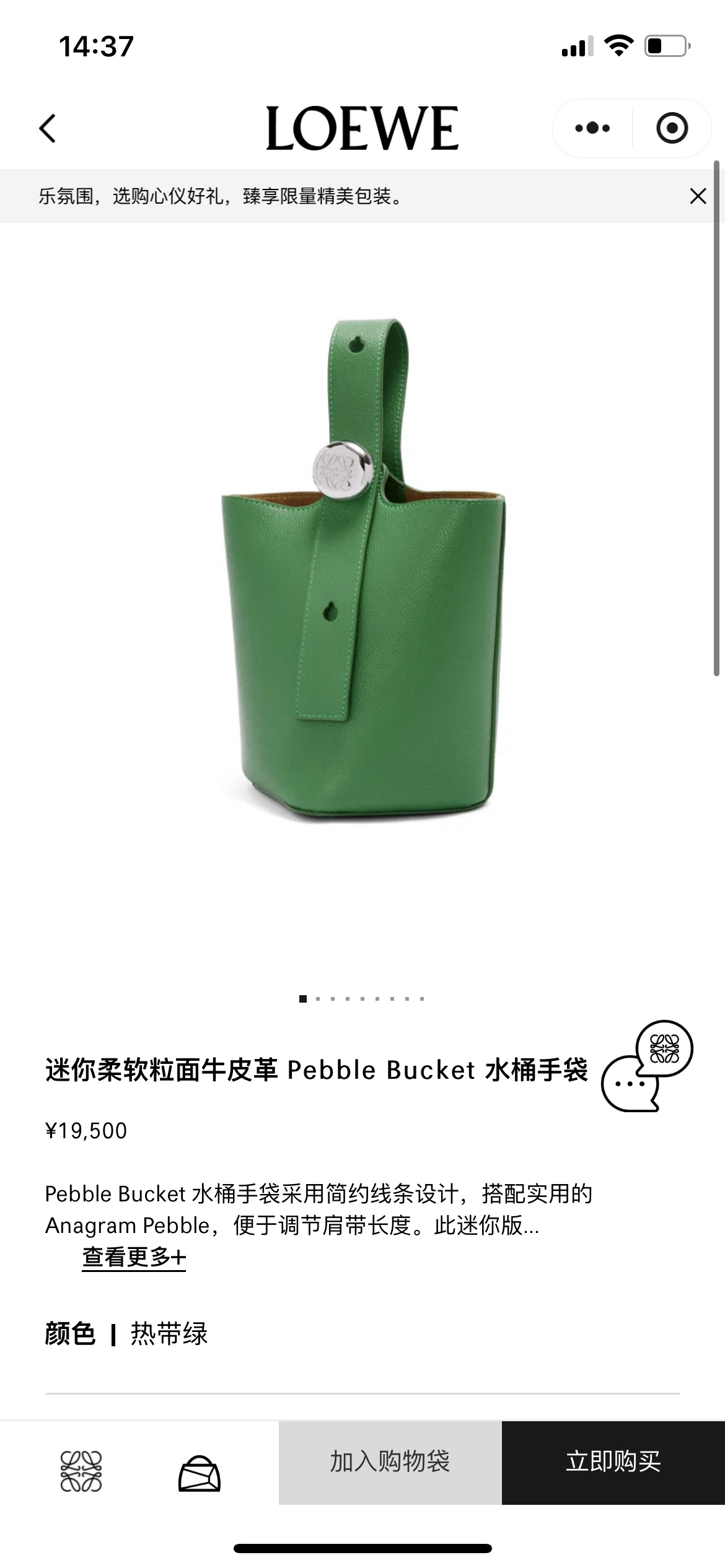 NO:342969,#Official website picture#, new model     Pebble Bucket Bucket19860909#官网图#,新款    Pebble Buc,Bag