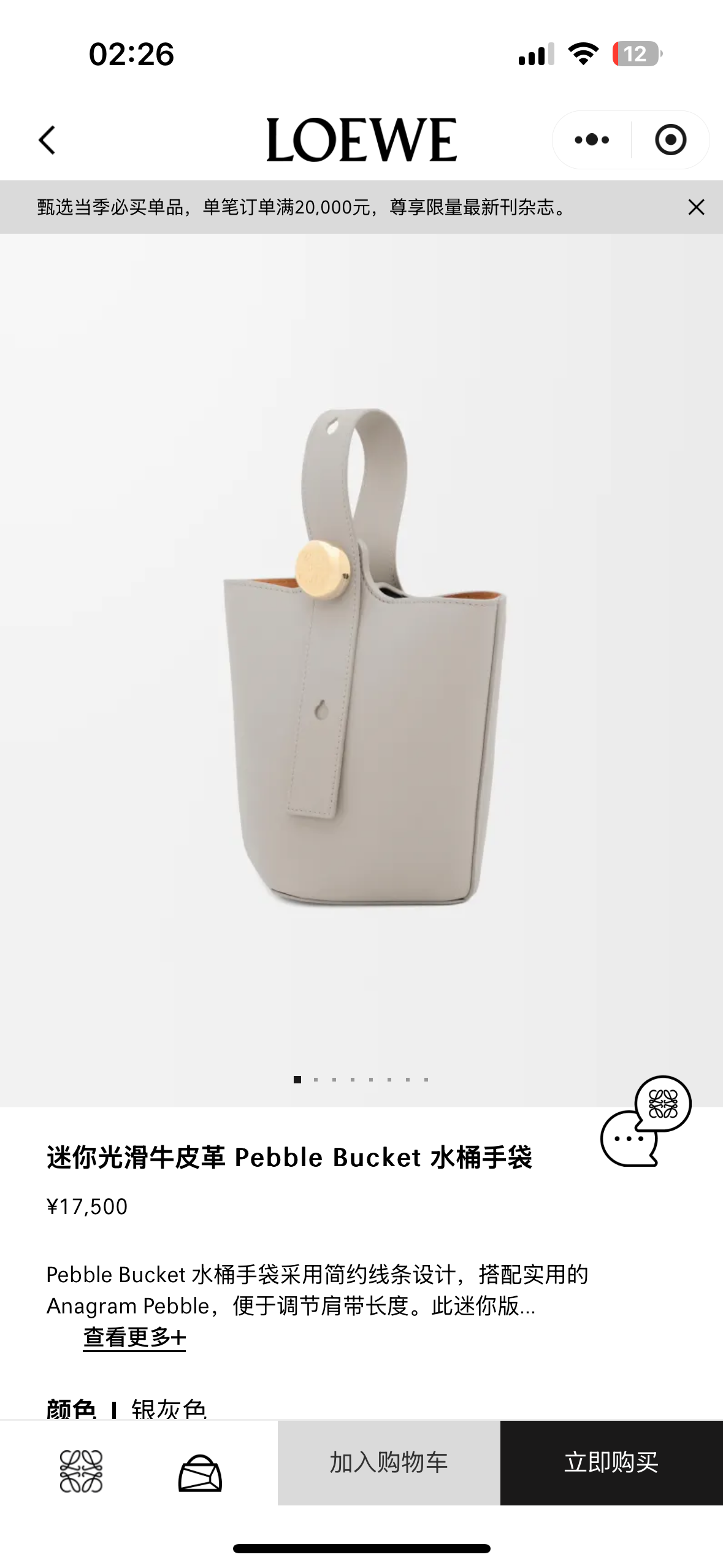 NO:342938,#Official website picture#Mini bucket bag: silver-gray arrival, new model     Pebble Bucket bucket bag19860909#官网图#迷你水桶包:银灰色到货,新款    Pebble Buc,Bag