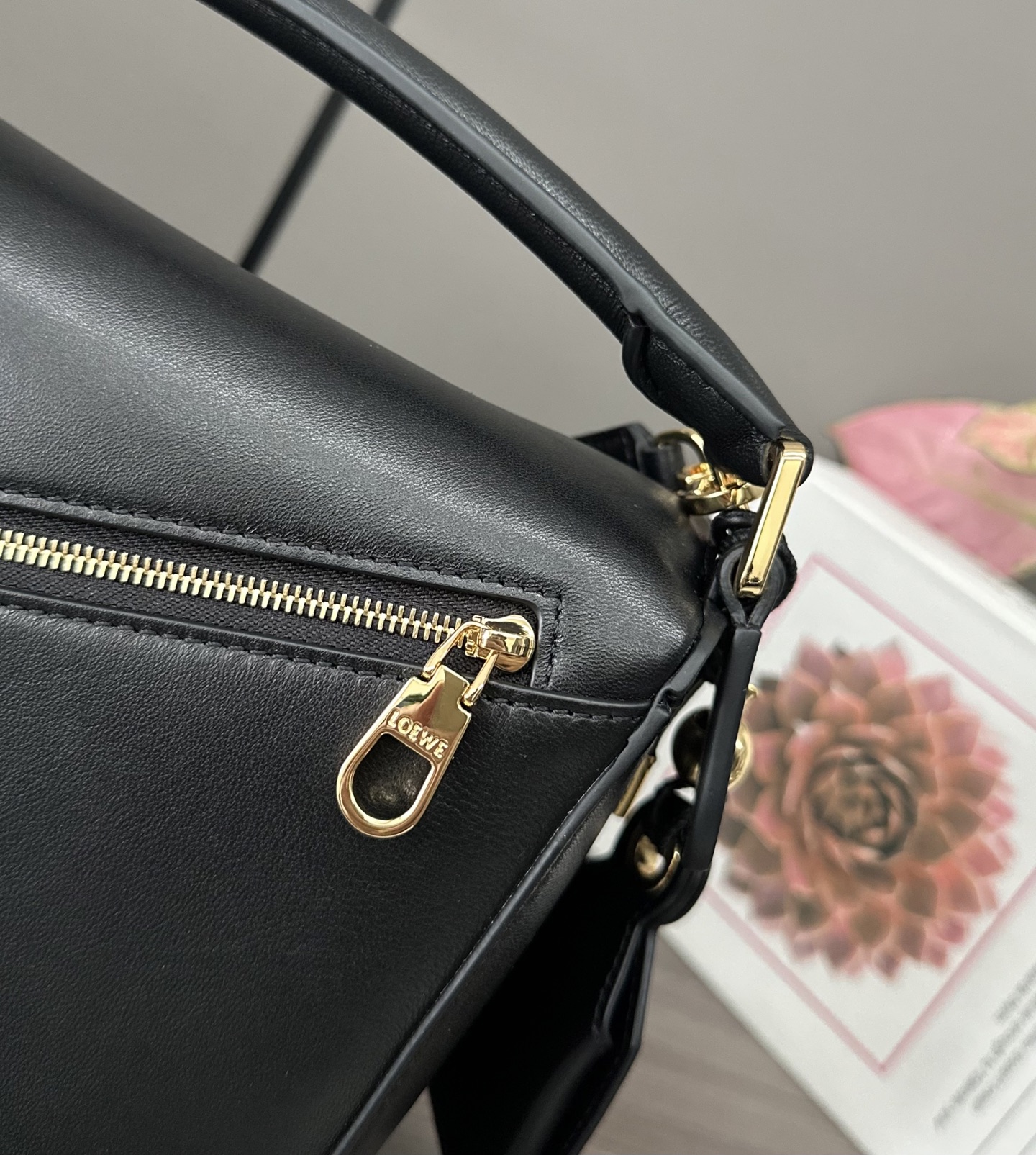Loewe Puzzle Small Nappa Leather Featherlight Handbag, Black, 24 x 10.5 x 16.5 cm 8 i1743522125015 9810 0 6