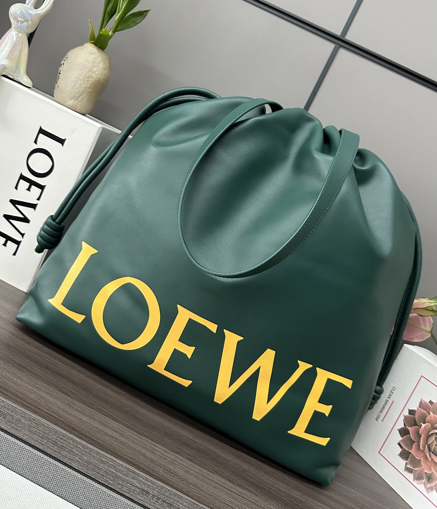 LOEWE Flamenco Tote手袋包,loewe 7