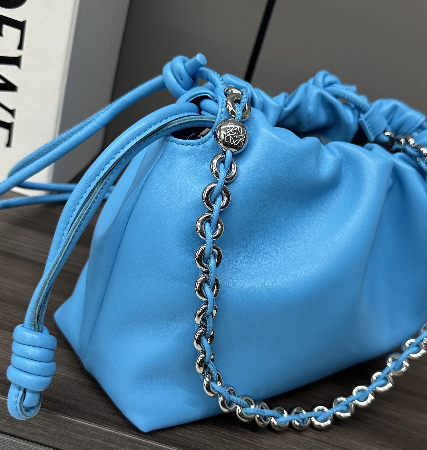 Loewe Flamenco Purse in Nappa Leather with Chain Detail | Stylish Handbag 6 i1744512528733 5262 0 5