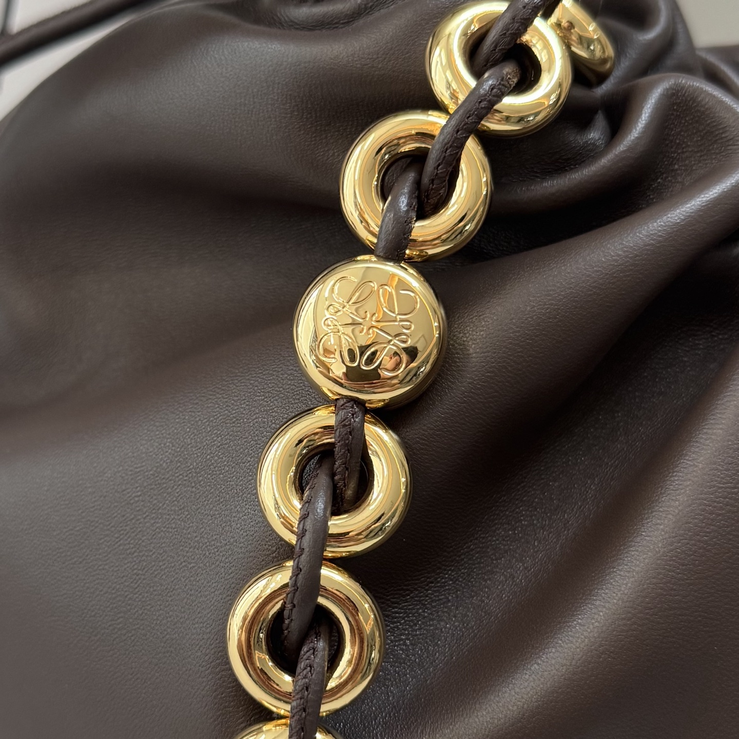 Loewe Style Brown Leather Crossbody Bag Bags Crossbody Bag detail image 6 from source 770710