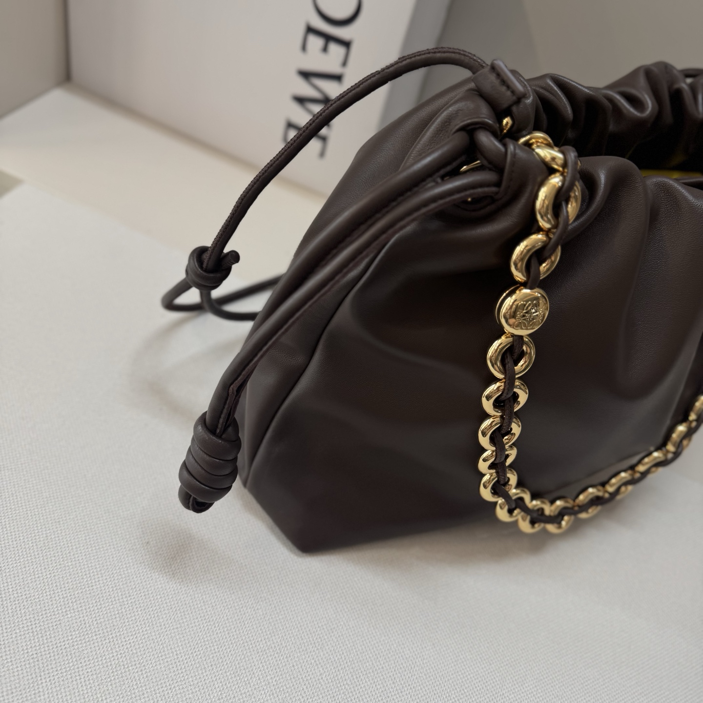 Loewe Style Brown Leather Crossbody Bag Bags Crossbody Bag detail image 5 from source 770710