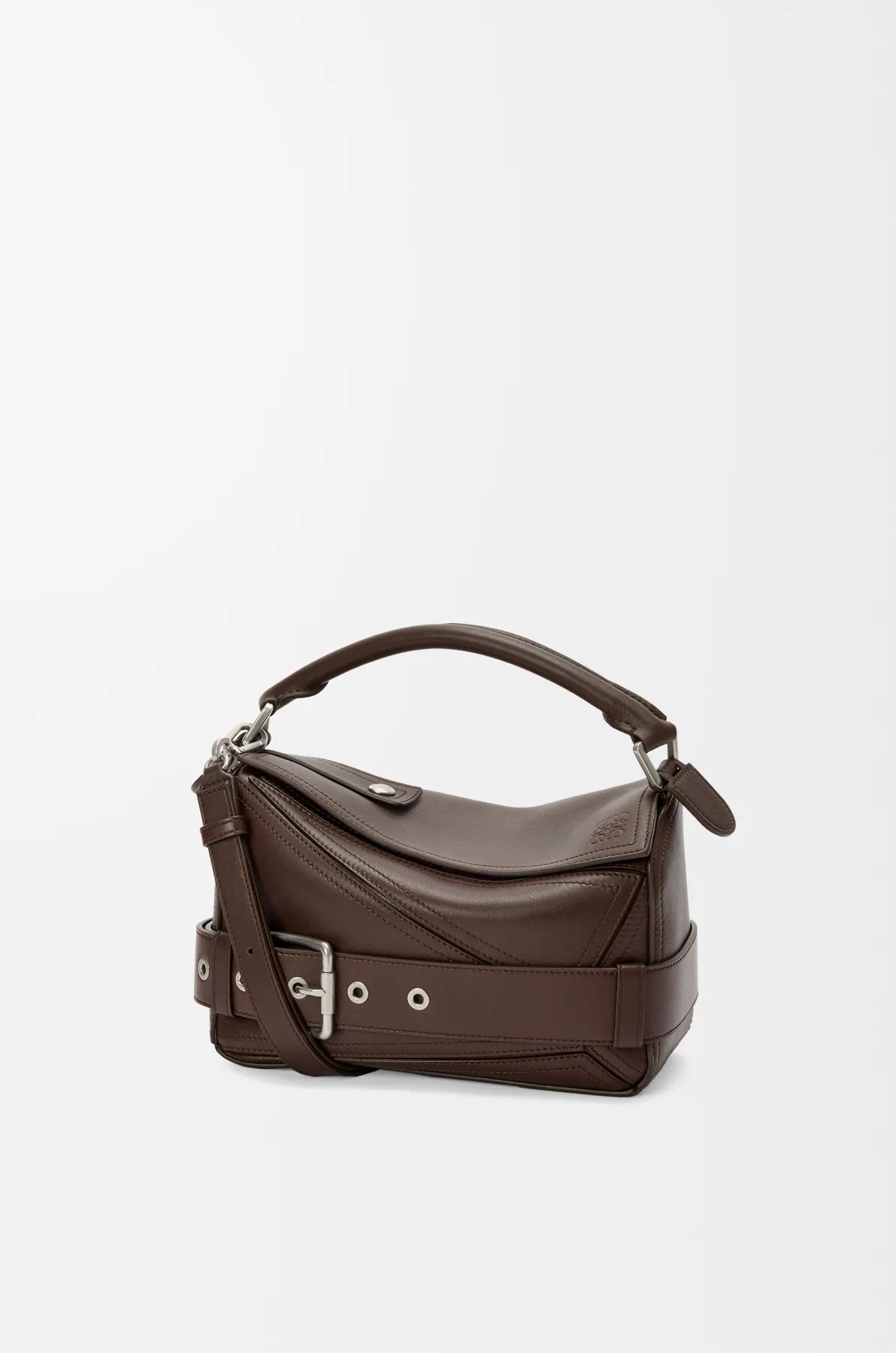 NO:343222,#Details#Brownie dark brown, motorcycle bag (Puzzle Biker), thom browne19860909#细节图#布朗尼深棕,机车包（Puzzle Biker）,thom browne,Bag