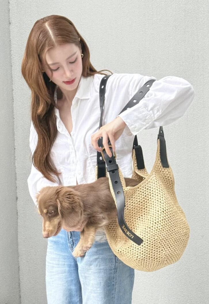 NO:343084,Summer that cannot be separated from candied bags # Always love something from Xiaoshui Ins update Lafite soft grass woven bag~, high version (vegetable basket), espadrilles19860909离不开草包的夏天 #总要热爱点什么 来自小水ins更新 拉菲草柔软草编织袋～,高版本（菜篮子）,espadrilles,Bag