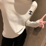 Chanel Clothing T-Shirt Embroidery