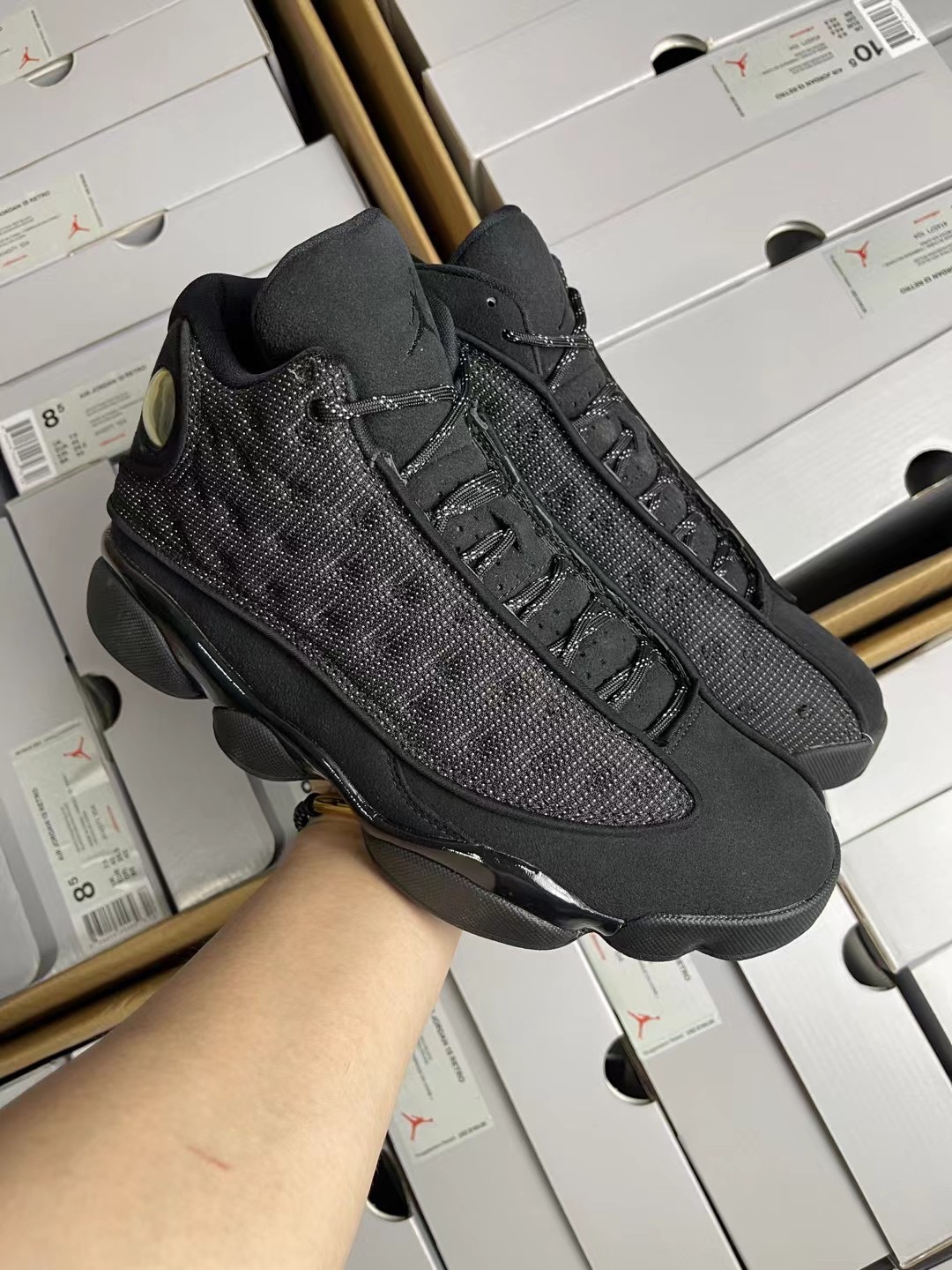 纯原福利之前6XX️AirJordanAJ13Retro黑猫414571-011圈内最强13代目前可过各