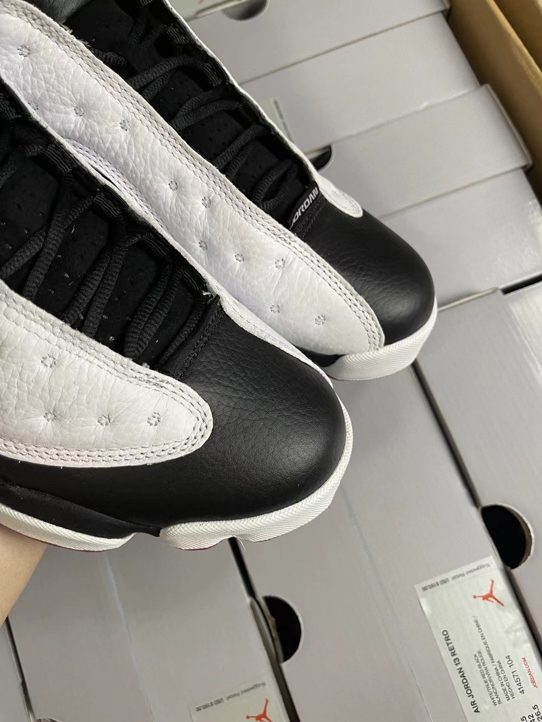 纯原福利之前6XX️AirJordanAJ13Retro黑白熊猫414571-104圈内最强13代目前可