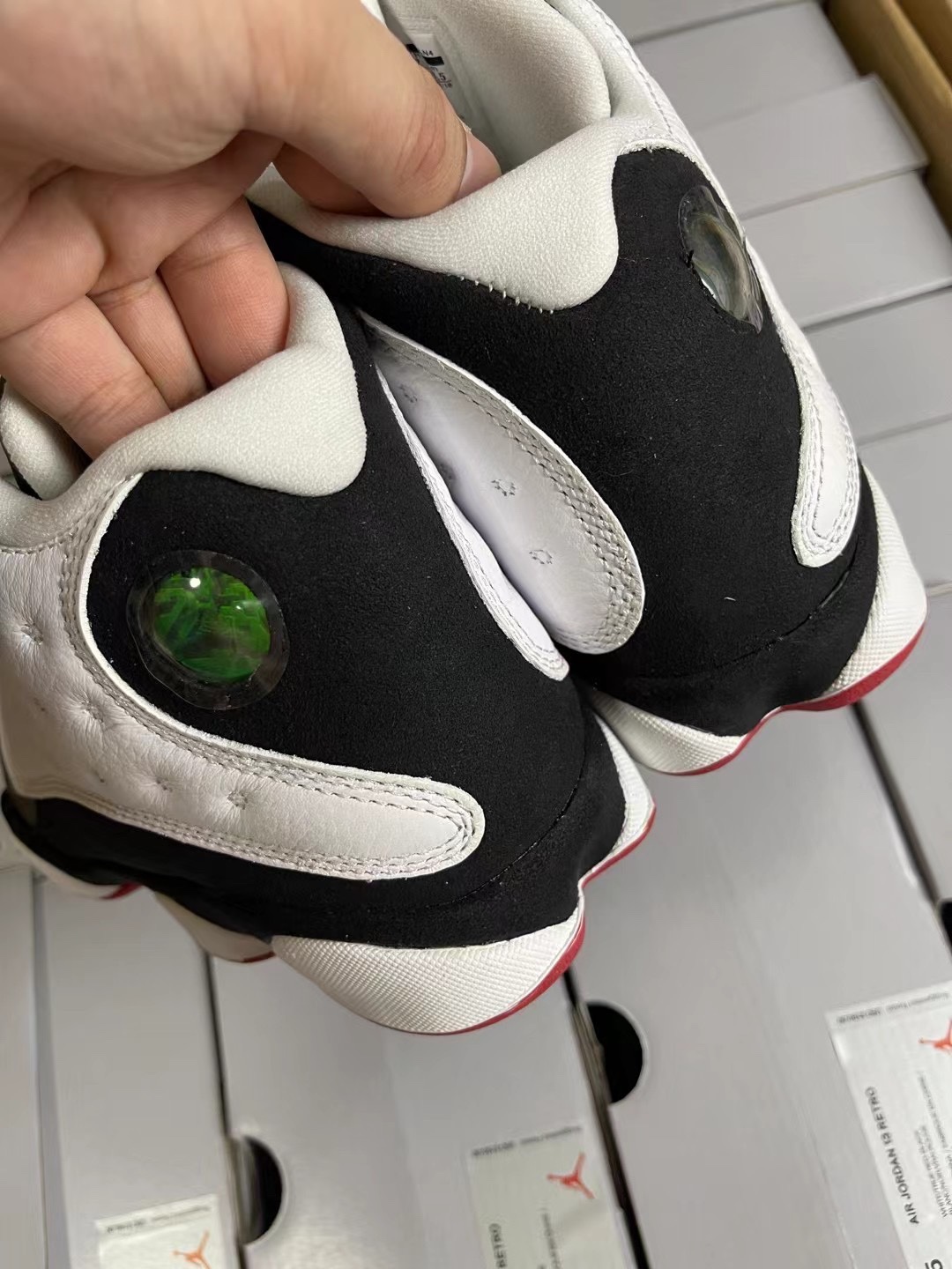 纯原福利之前6XX️AirJordanAJ13Retro黑白熊猫414571-104圈内最强13代目前可