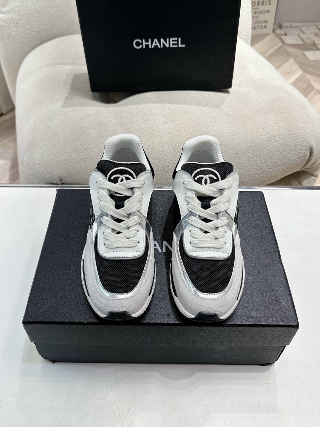 2025 zapatos deportivos casuales súper populares Chanel Chanel 23C Horn King serie, incomparablemente hermosos y fácile…